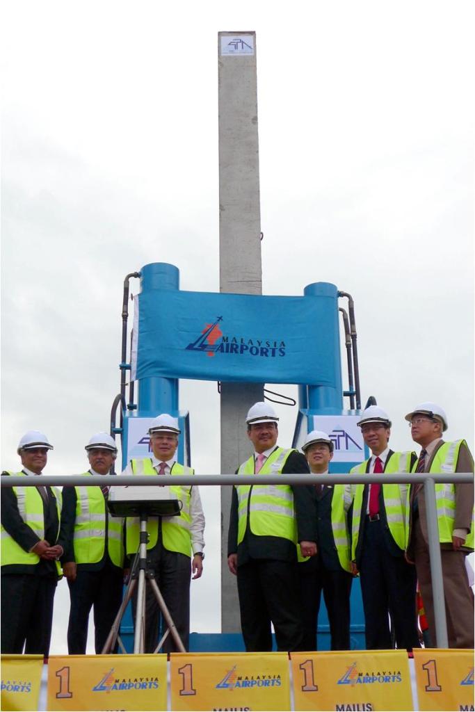 Ground Breaking Ceremony of Extention Penang Airport by Perdana Menteri Malaysia